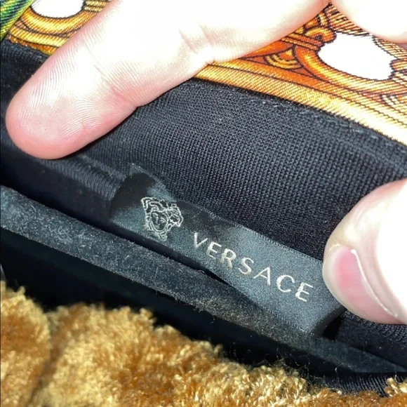 Very Rare Versace Pillow Talk Silk Paneled Fringed Hoodie - Picture 8 of 9